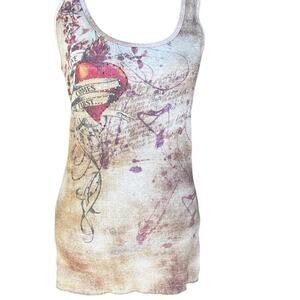 One World women’s size M tank top, scoop neck